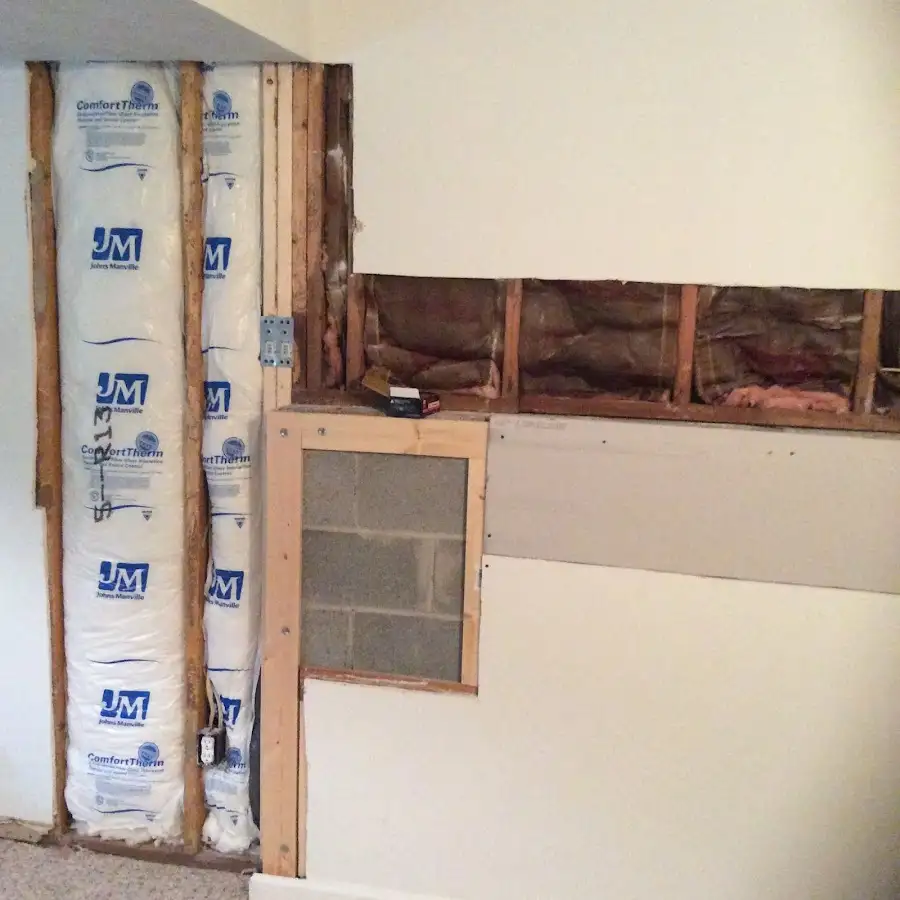 Wall insulation replacement during Structural Drying in Oro Valley